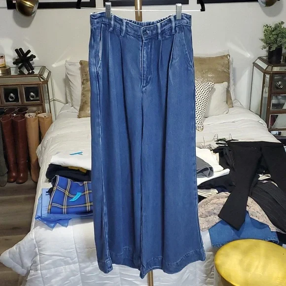 Young Fabulous & Broke "SET" Soft Denim Vest and Pants Co-ord ✨️ NWT SET ✨️ - Picture 5 of 6